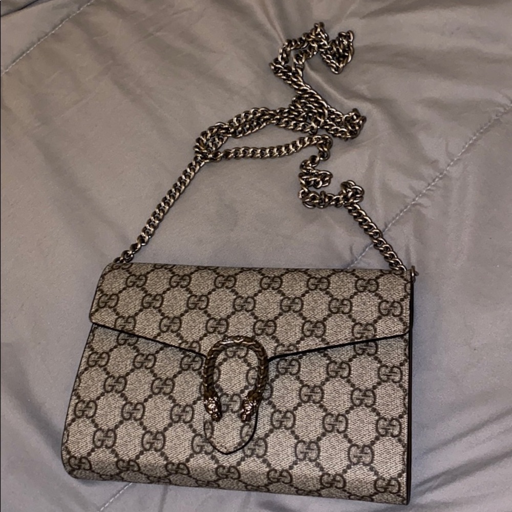 Brown Gucci Dionysus handbag
